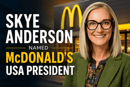 McDonald's USA Names New President Anderson