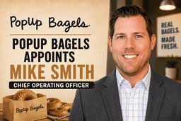PopUp Bagels Names Mike Smith COO