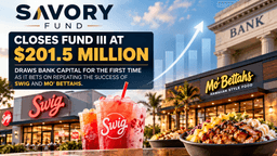 Savory Fund Closes $201.5M Third Fund for Restaurants