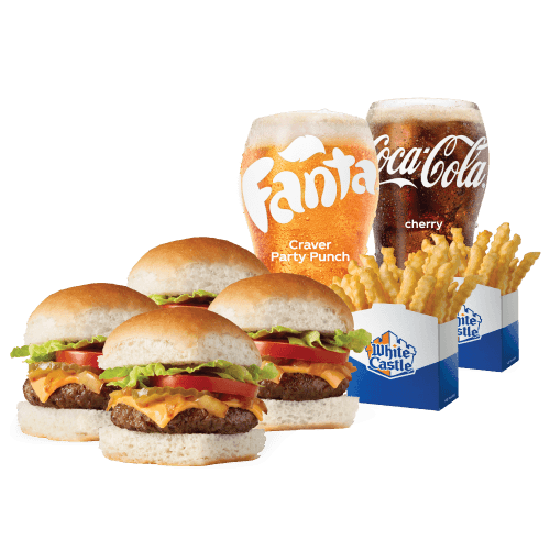 white castle 1921 slider and soda